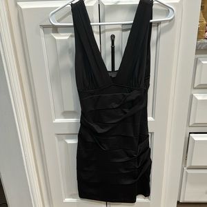 Forever 21 black mini bodycon dress